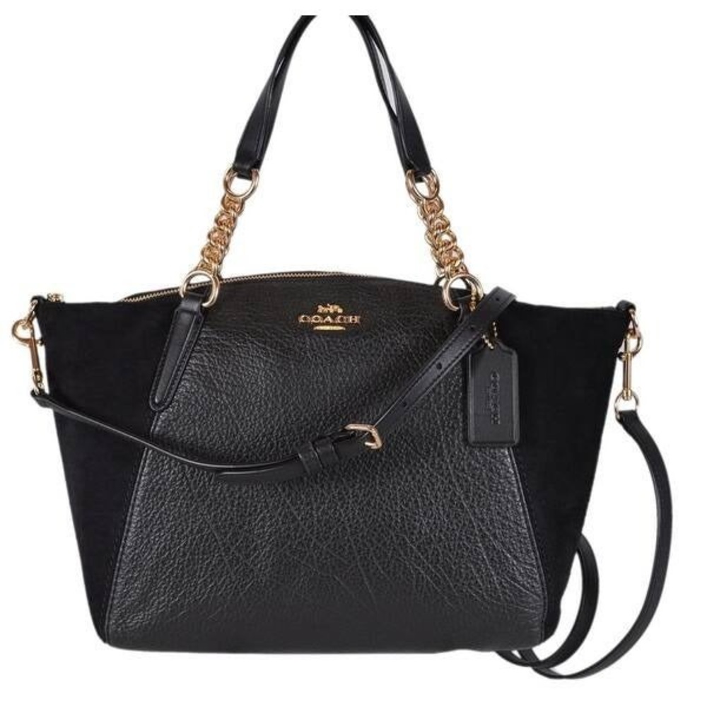 Coach Small Kelsey Satchel with Crossbody Strap
